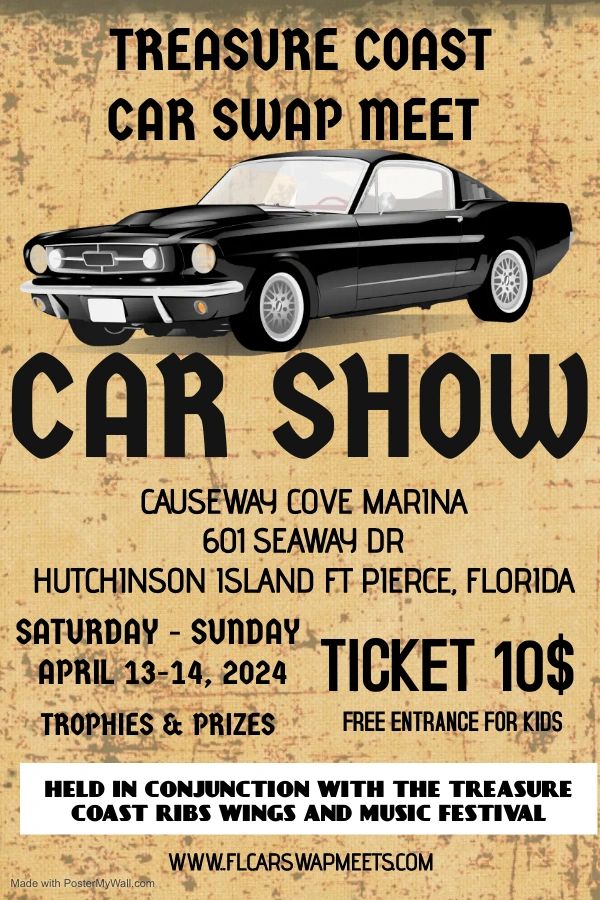 REV UP YOUR ENGINES FOR THE HUTCHINSON ISLAND CAR SWAP MEET AND CAR SHOW 🚗